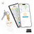 shown with apps - EcoSpot Pro: Eco-Friendly Bluetooth Key Finder & Cork Keychain