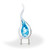 Milton Art Glass Award - Clear Base
