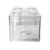 Glitter Clear - Gapoe Block Piggy Bank