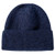 Navy - Unisex Cuffed Knitted Beanie With Custom Logo