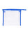 Blue-reflex Blank - PVC Travel Amenities Case