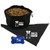 PPK3_black_bandana_black_bowl_royalblue_tote_1c.png - Garyline® Park Pet Kit - 3 Piece