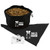 PPK3_black_bandana_black_bowl_white_tote_1c.png - Garyline® Park Pet Kit - 3 Piece