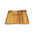 Bamboo Cutlery Organizer with 7 Apartment and Knife Block