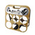 Wood Wine Rack with Accessories
