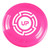 FLY9_HOTPINK_WHITE_1C.png - Garyline® 9" Flyer