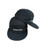 Black - 5 Panel Sport Camper Hat w/Embroidered Logo