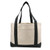 Black - New! Large Canvas Cotton Boat Tote