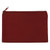 Burgundy - Travel Canvas Cosmetic Bag