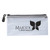 9477 BLK Silkscreen - Clear Zippered Pencil Pouch