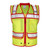 Kishigo Men's Color Contrast High Performance Surveyors Vest - S5042-5046
