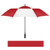 Red/White - 60'' Vented Auto-Open Golf Umbrella (Full Color)