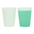 Frosted Green Blank - 16 oz. Frosted Mood Reusable Flex Stadium Cup