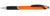 Orange - Bright Color Rubber Grip Ballpoint Pen