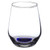 Purple - 12 Oz. Glass Tumbler Silicia Rocks