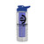 TXB93DI_clear_bottle_blue_infuser_royalblue_lid_1c.png - Garyline® Salute Bottle with Drink-Thru Lid and Infuser - 24 oz.