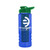 TXB93DI_translucentblue_bottle_green_infuser_green_lid_1c.png - Garyline® Salute Bottle with Drink-Thru Lid and Infuser - 24 oz.