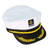 White - Nautical Captain Hat Cap