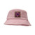 Pink - Seeker Bucket Hat, Leather Patch - Full Color Digital
