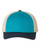 Blue Teal/Birch Beige/Navy Blue - Richardson® Low Pro Trucker Cap