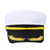 Adjustable Polyester Cotton Captain Hat