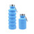 Blue - Silicone Collapsible Bottle, 27 Oz.