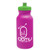 WB20C_fuschsia_bottle_limegreen_lid_1c.png - Garyline® Omni Bike Bottle (Colors) - 20 oz.