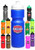 28 Oz. Push Cap Plastic Water Bottles