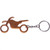 Gold - Motorbike Shape Bottle Opener w/Key Chain
