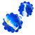 Blue/White - Push Pop Ball Suction Cup Phone Stand