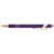 Purple - Rose Gold Soft-Touch Aluminum Pen w/ Stylus
