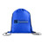 Royal Blue - 210D Polyester Drawstring Gym & Sports Travel Backpack