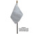 Disclaimer - 4" x 6" Double Sided Polyester Stick Flags