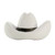 White/Black Blank - Cowboy Hat Stress Reliever