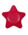 Red Blank - Star Shape Stress Ball