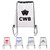 Large Clear Waterproof Stadium Drawstring Backpack