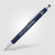 Navy Blue - Orbit Spinner Chrome Metal Pen w/ Stylus - Laser