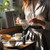 Black - CafePro Electric Milk Frother – Rechargeable with 3 Speed Settings