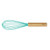 Light Green - Silicone Whisk with Wooden Handle, Optional Cooking Utensil Set