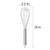 Silver - 10" Stainless Steel Whisk