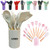 11-Piece Food-Grade Silicone Kitchen Utensil Set With Wooden Handles