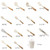 12-Piece Set Of Silicone Kitchenware With Wooden Handles