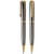 TiTUS® Golden Luxury Pen Set – Ballpoint & Rollerball Duo with Gift Box