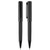 TiTUS® Dimond Pattern Gun metal Pen Set – Ballpoint & Rollerball Duo with Gift Box