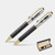 TiTUS® Luxury Silver Color Pen Set – Ballpoint & Rollerball Duo with Gift Box