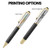 TiTUS® Luxury Silver Color Pen Set – Ballpoint & Rollerball Duo with Gift Box