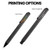 TiTUS® Gun Metal Color Exclusive Pen Set – Ballpoint & Rollerball Duo with Gift Box