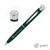 Matte Green / Chrome - Garland® Color Matte Twist Ballpoint Pen - Chrome