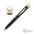 Black / Gold (Blank) - Garland® Tactical Custom Textured Twist Pen - Gold
