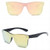 Pink - Rimless Mirrored Sunglasses